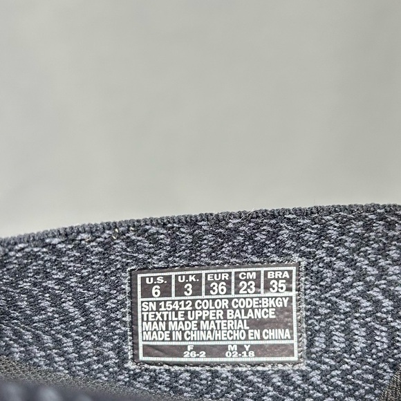 Skechers Womens Size 6 Style 15412 GOWALK LITE SMITTEN Black Gray Slip On Shoes - Picture 8 of 9